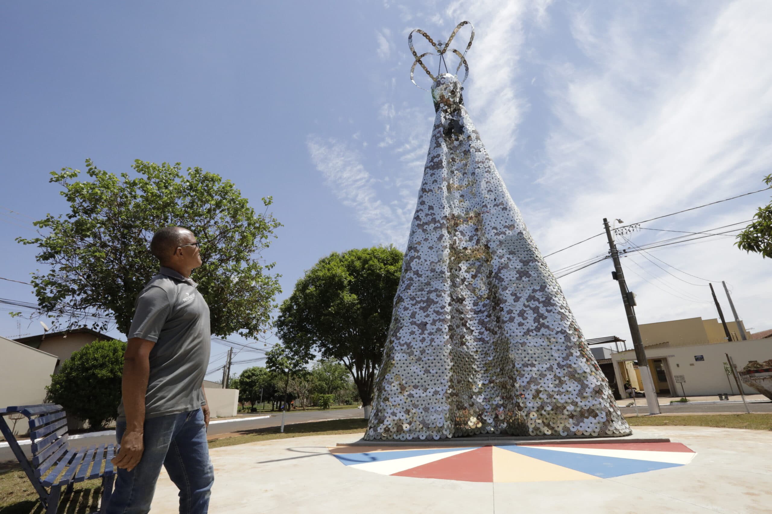 Praça da Santa será entregue no Dia de Nossa Senhora