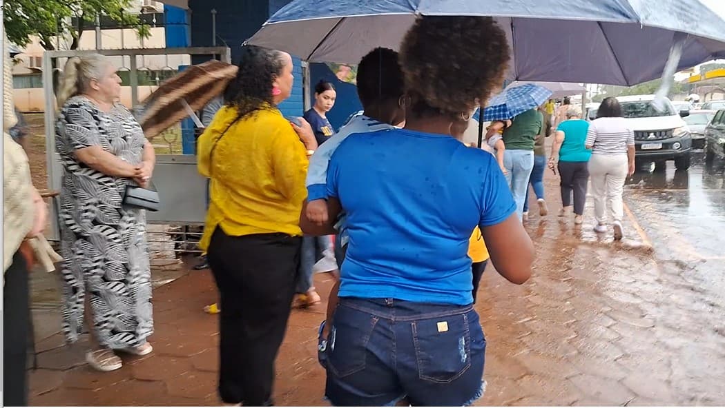Chuva marca segundo turno das eleições em Barretos
