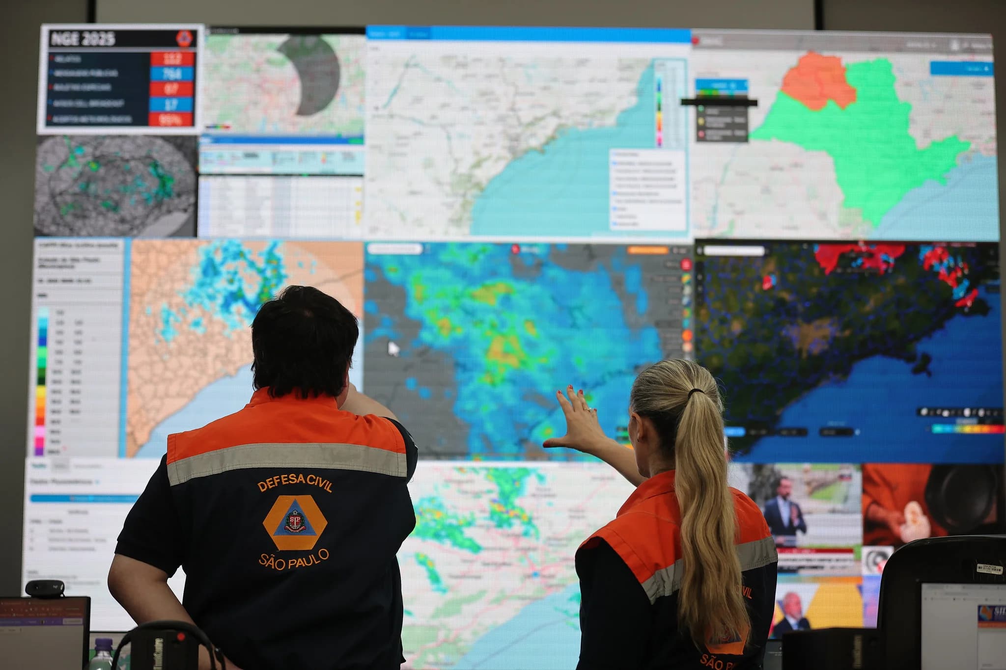 Defesa Civil alerta para riscos de tempestades severas no Estado